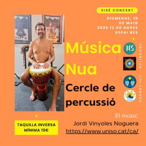 Ticket - Música Nua VI: Cercle de percussió amb Jordi Vinyoles Noguera
